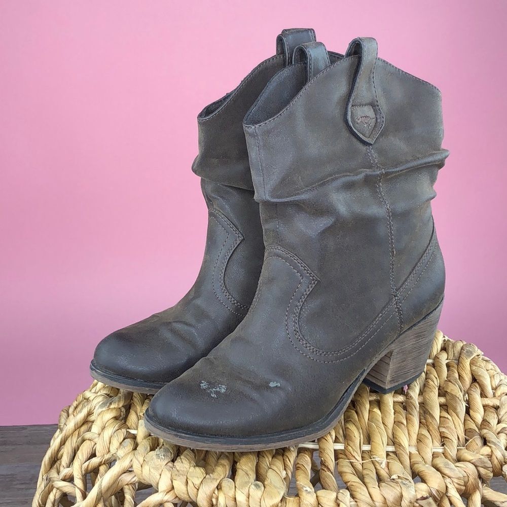 Rocket Dog Women’s Sheriff Vintage Brown Western Boots 7 - Picture 10 of 12